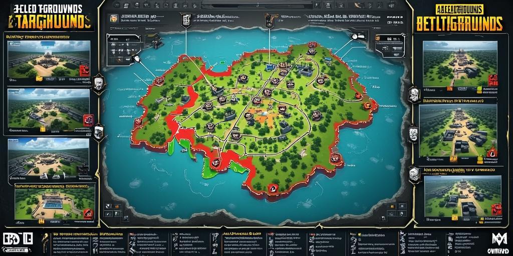 绝地求生地图解析，从新手到老鸟的实战指南 第1张