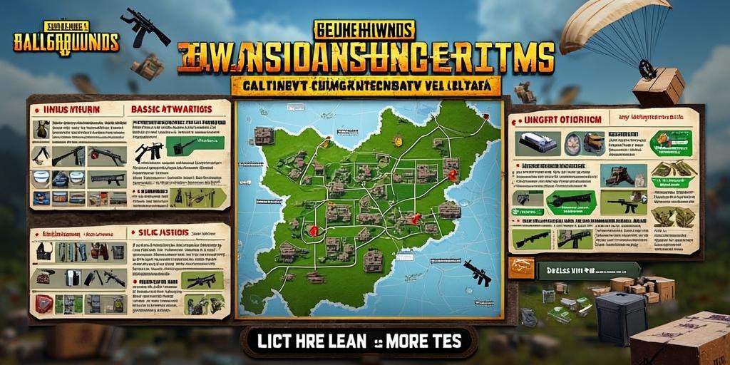 绝地求生物资搜集全攻略，从萌新到高手的进阶技巧 第1张