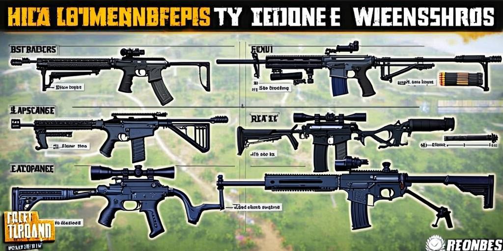 绝地求生qiang械搭配指南，吃鸡必备的武器组合技巧 第1张